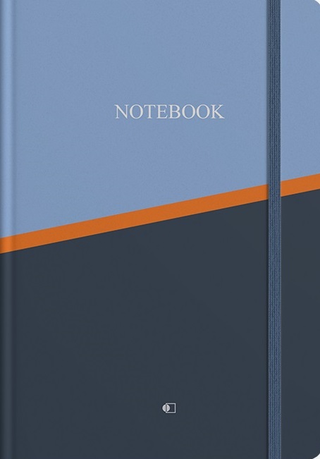Щоденник річний недатований блакитно-синій