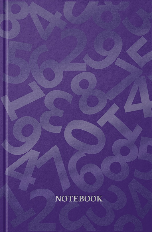 Ділова книга premium, серія "Pantone цифри" фіолетова
