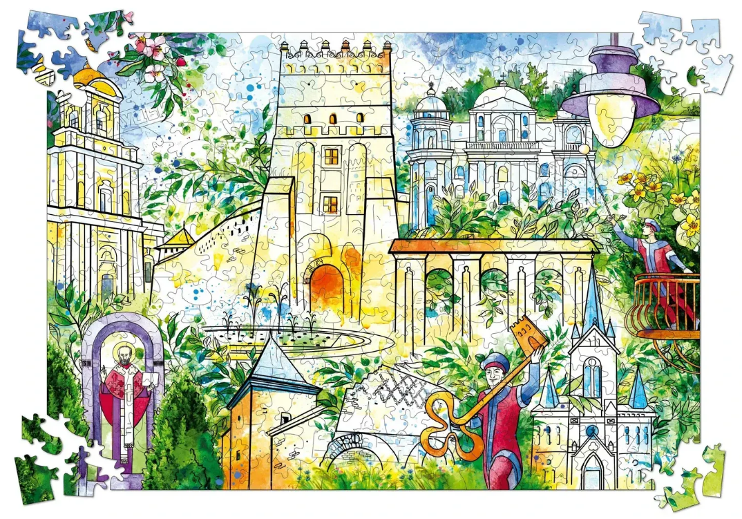 Пазл дерев'яний. Луцьк