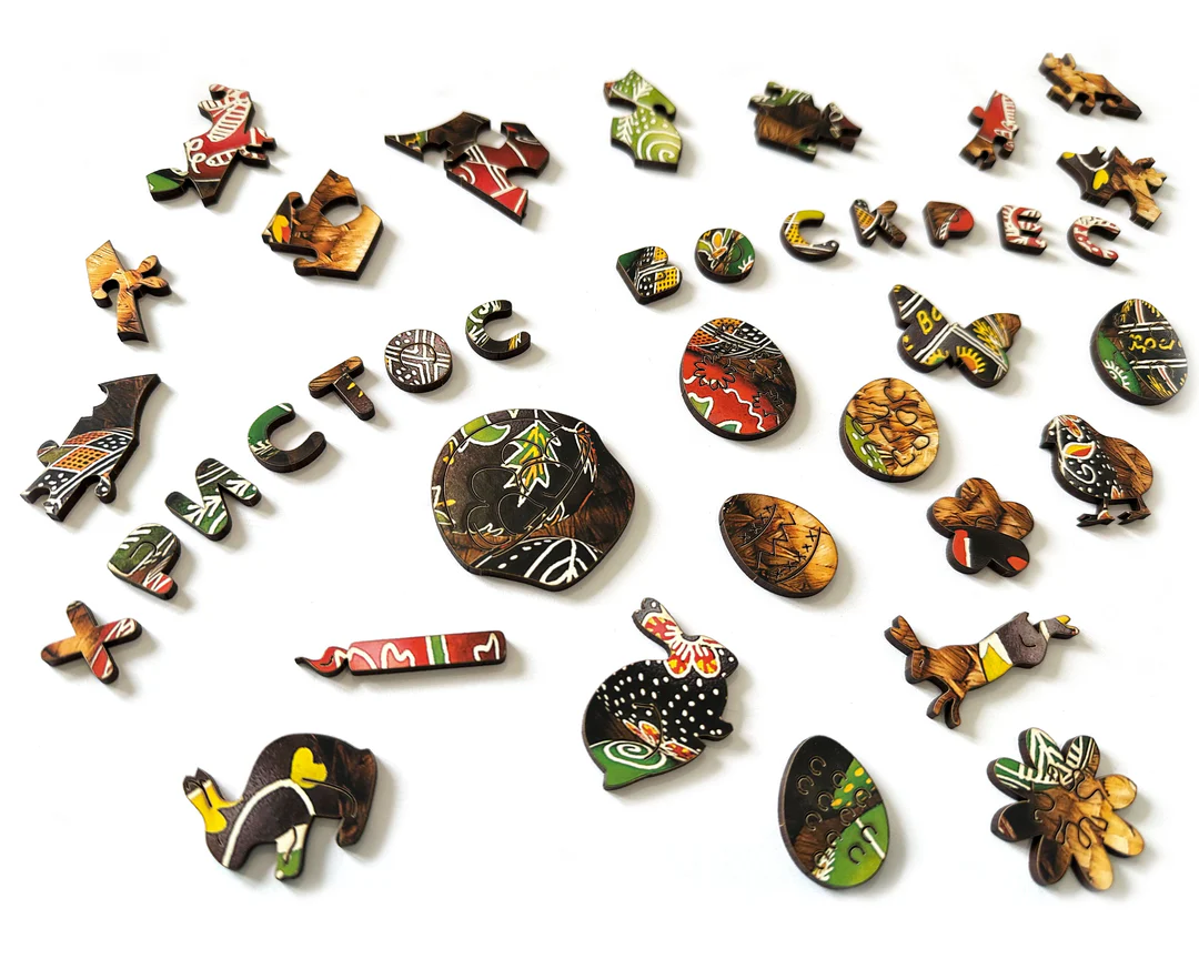 Книга Писанки. Пазл дерев'яний