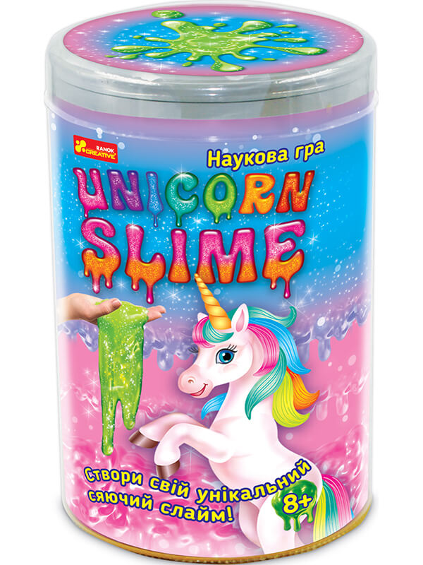 

Наукова гра. Unicorn slime. Слайм