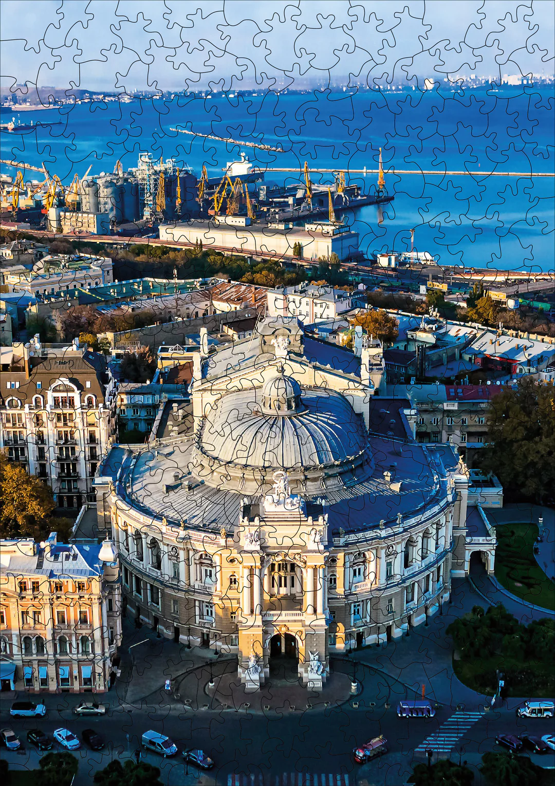 Книга Одеса. Пазл дерев'яний