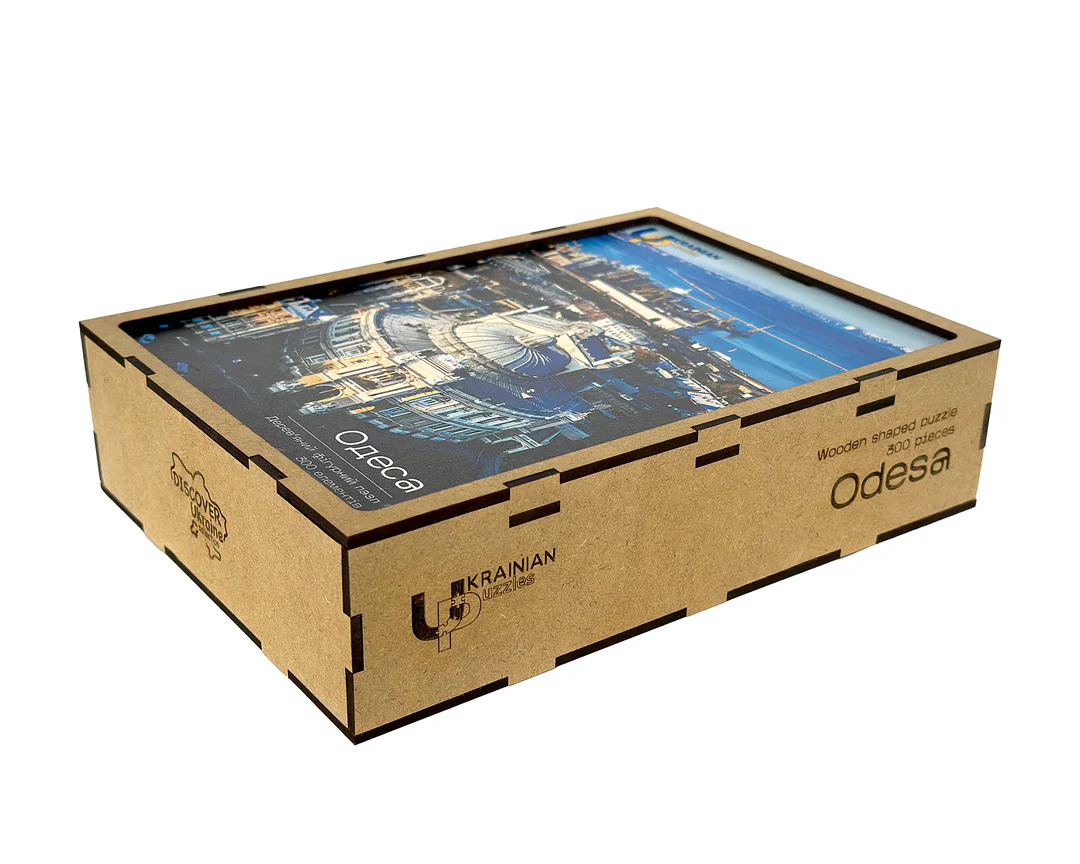 Книга Одеса. Пазл дерев'яний
