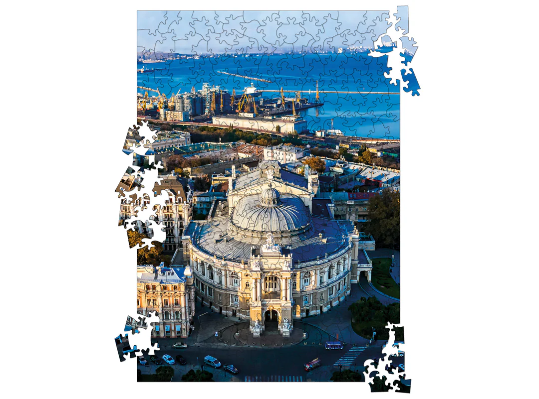 Книга Одеса. Пазл дерев'яний