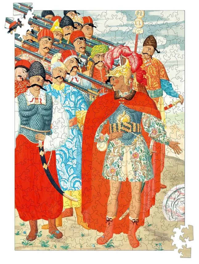 Пазл дерев'яний. Еней та його військо. Георгій Нарбут