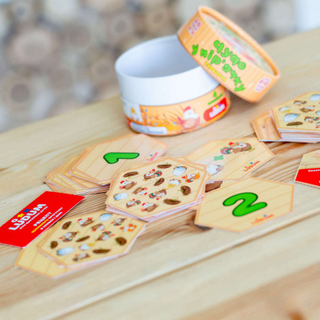 Книга Гра-викриття настільна "Чудо у пір'ячку", тубус маленький