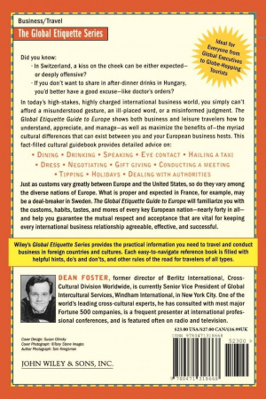 Книга Global Etiquette Guide to Europe