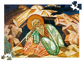Пазл дерев'яний. Пророк Ілля. Михайло Бойчук
