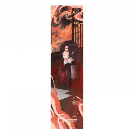 Книга Закладинка софт тач «Урок каліграфії в Храмі Тисячі ліхтарів»