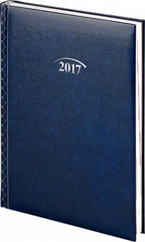 Щоденник 2017 Стандарт Графо синій