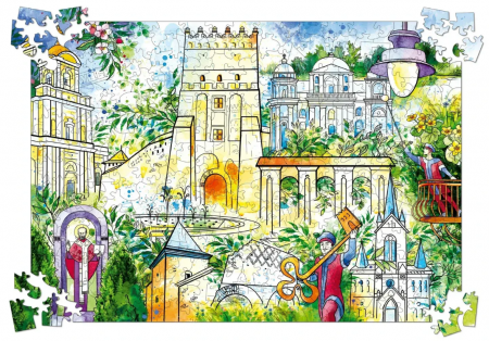 Книга Пазл дерев'яний. Луцьк