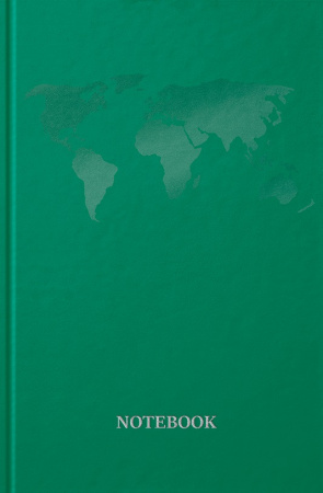 Книга Ділова книга серія "Pantone материки" зелена