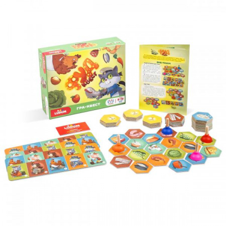 Книга Настільна гра-квест "ФУДквест" LG2047-61