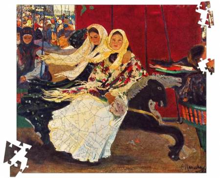 Книга Пазл дерев'яний. Карусель. Олександр Мурашко