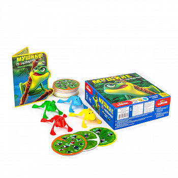 Ігровий набір "Мушине полювання", гра + розповідь + аудіоказка