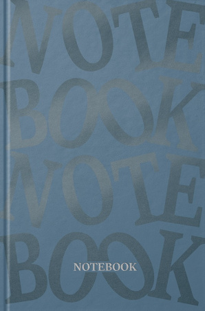 Книга Ділова книга серія "Pantone літери" сіра