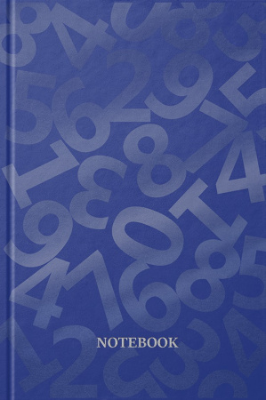 Книга Ділова книга premium, серія "Pantone цифри" синя