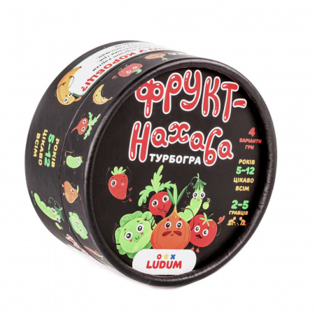 Книга Турбогра настільна "Фрукт-нахаба", тубус великий