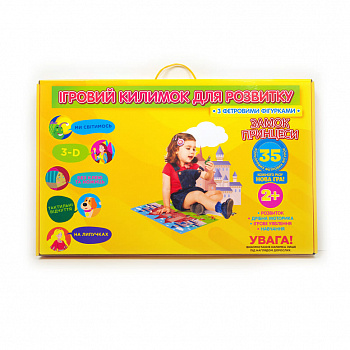 Ігровий килимок для розвитку «Замок принцеси»