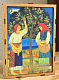 Пазл дерев'яний. Жінки біля Яблуні. Тимко Бойчук