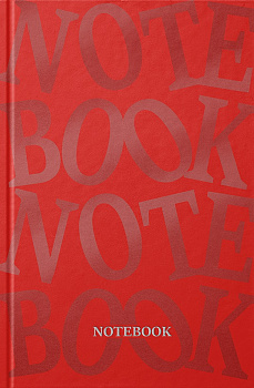 Ділова книга серія "Pantone літери" червона