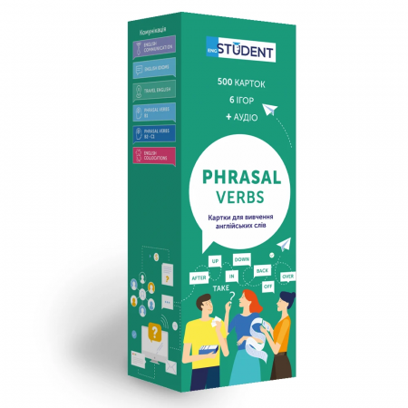 Книга Картки англійських слів English Student - Phrasal Verbs