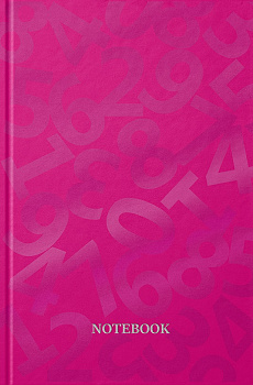 Ділова книга premium, серія "Pantone цифри" рожева