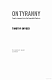 On Tyranny: Twenty Lessons From the Twentieth Century