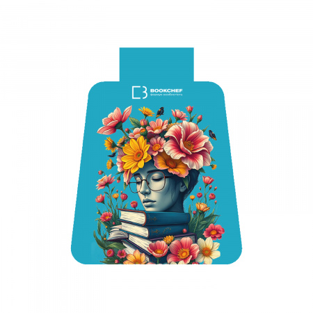 Книга Магнітна закладка "Квіткова"