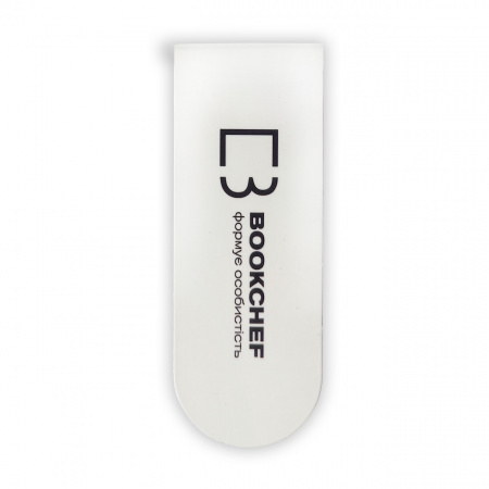 Книга Магнітна закладка біла