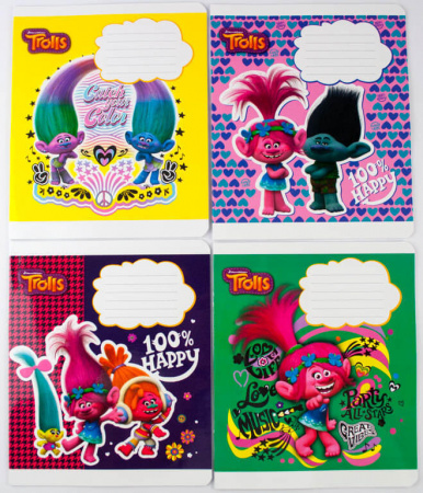 Книга Комплект зошитів «Серія Тролі» 