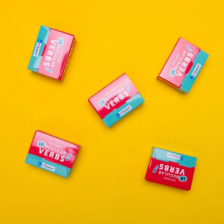 Книга Картки для вивчення англійських слів Irregular Verbs