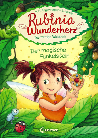 Книга Rubinia Wunderherz, die mutige Waldelfe (Band 1) - Der magische Funkelstein