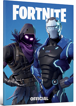 FORTNITE Official. Блокнот синій у лінійку "Ворон"