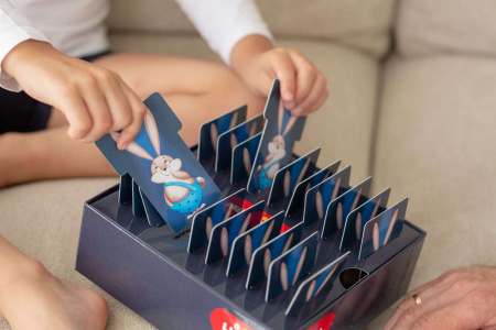 Книга Гра-пошук настільна "Хапай і тягни!" + пісочний годинник