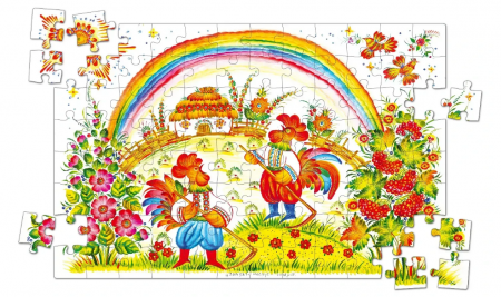 Книга Пазл дерев'яний. Завзяті косарі