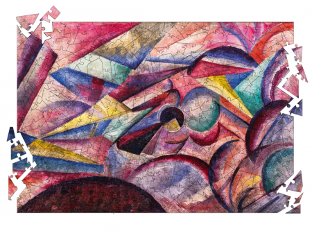 Книга Космос. Олександр Богомазов. Пазл дерев'яний