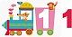 Розумний паровозик. 2+ Цифри