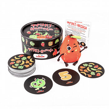 Турбогра настільна "Фрукт-нахаба", тубус великий