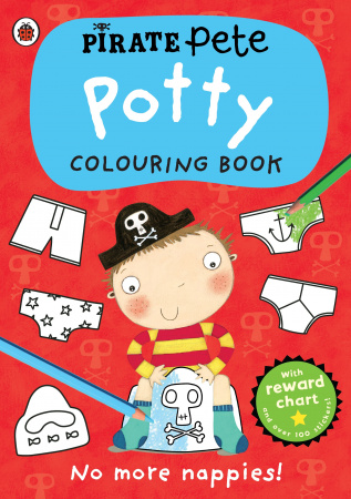 Книга Pirate Pete: Potty Colouring Book