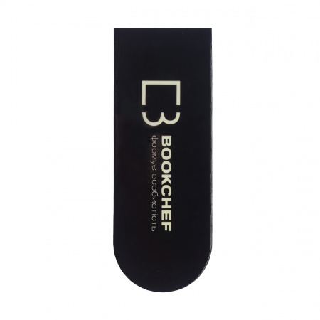 Книга Магнітна закладка чорна