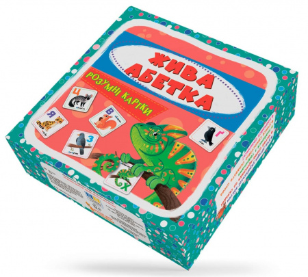 Книга Розумні картки. Жива абетка. 30 карток
