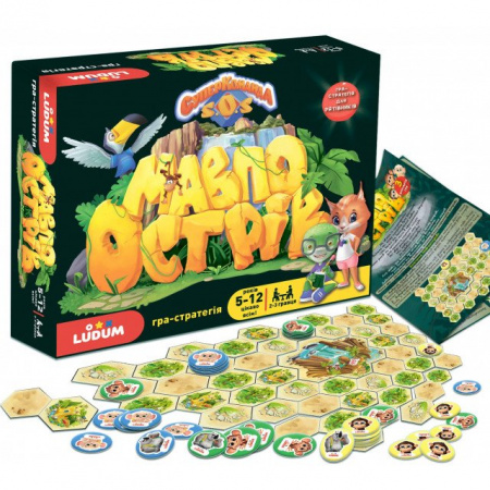 Книга Настільна гра-стратегія для рятівників "Мавпоострів" LS3047-51