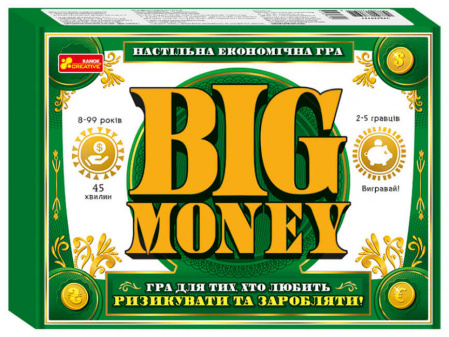 Книга Настільна економічна гра. Big Money