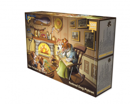 Книга Пес Патрон на пенсії