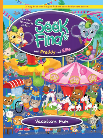 Книга Seek & Find with Freddy and Ellie
