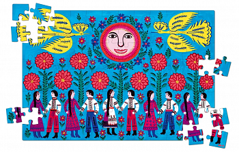 Пазл дерев'яний. Наша Армія, Наші Хранителі. Марія Примаченко