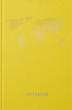 Книга Ділова книга серія "Pantone материки" жовта