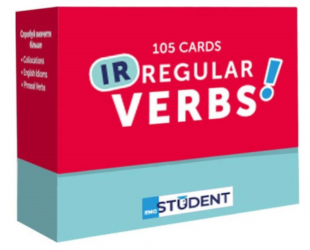 Книга Картки для вивчення англійських слів Irregular Verbs