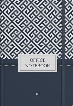 Щоденник річний недатований чорно-сірий office